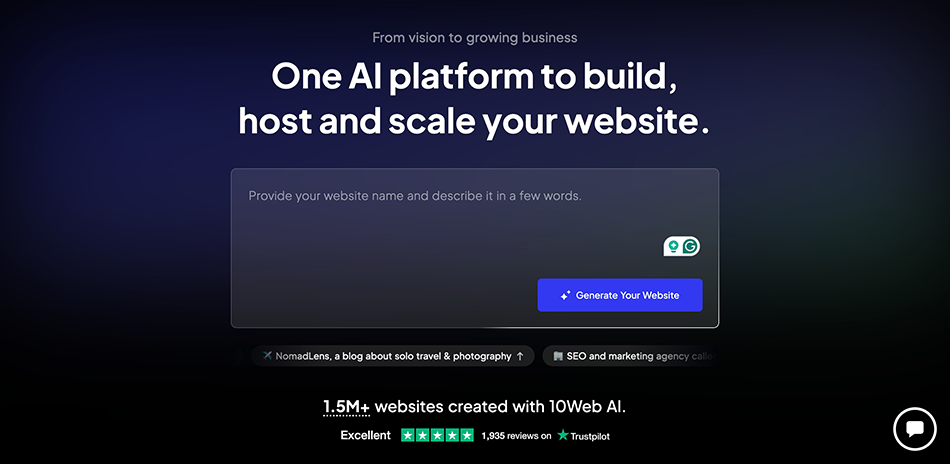 ai web builder