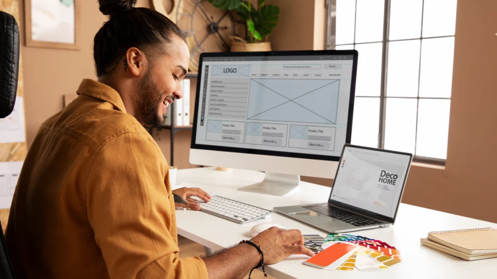 AI to create website