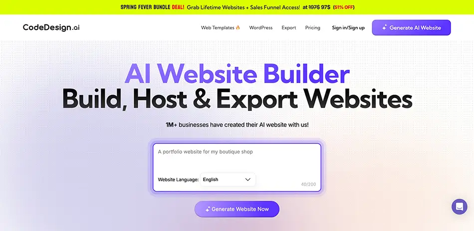 wordpress ai website builder