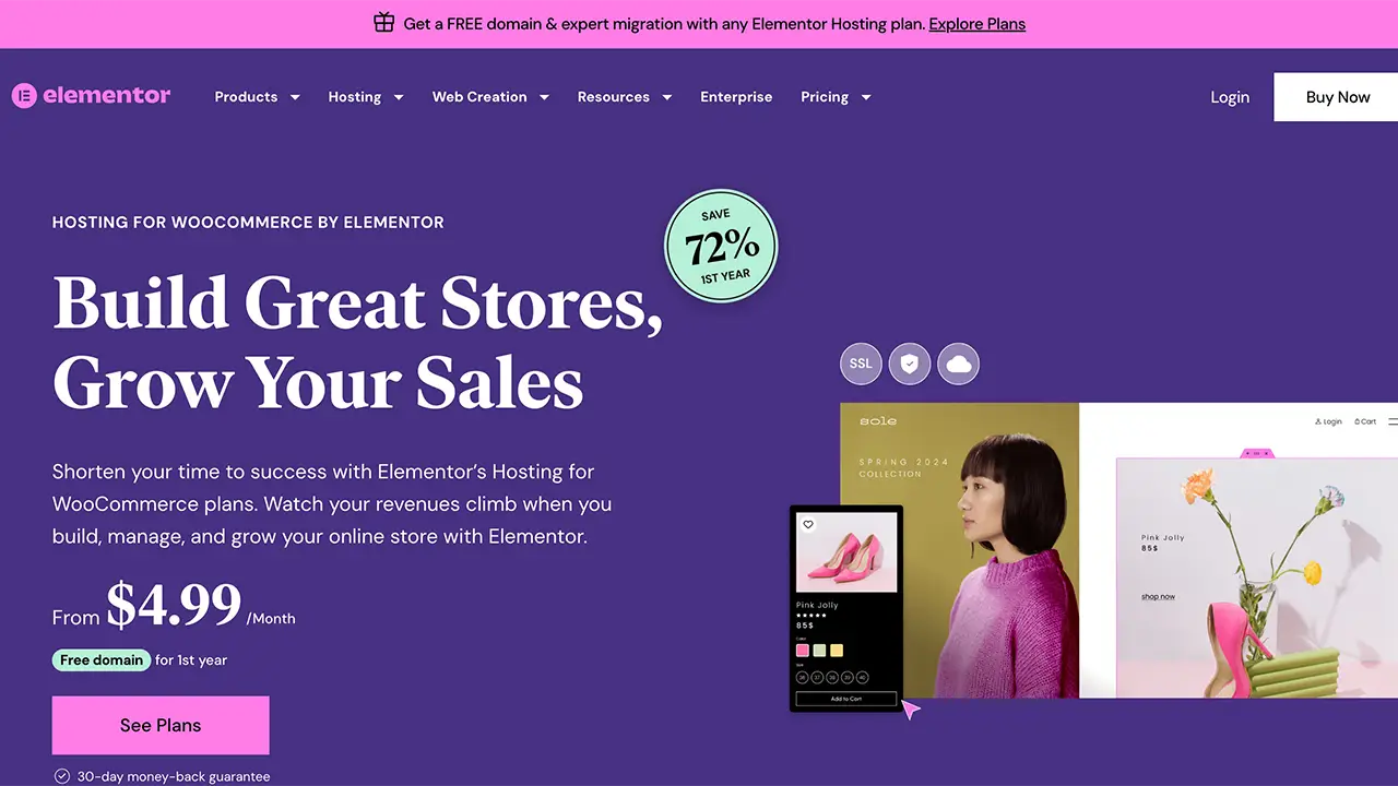 ai online shopping website builder