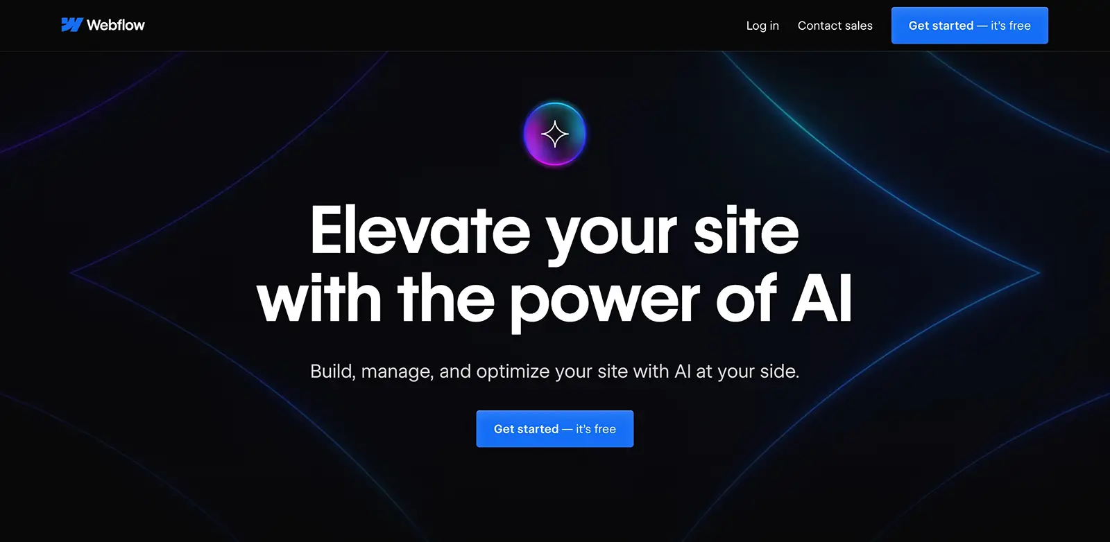 Webflow AI online shop Builder
